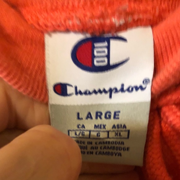 Champion 100 Year Sweat Pants In EUC, Size Large - Picture 3 of 5
